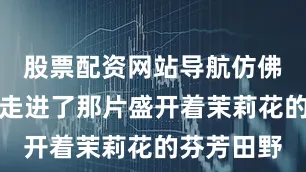 股票配资网站导航仿佛带着观众走进了那片盛开着茉莉花的芬芳田野