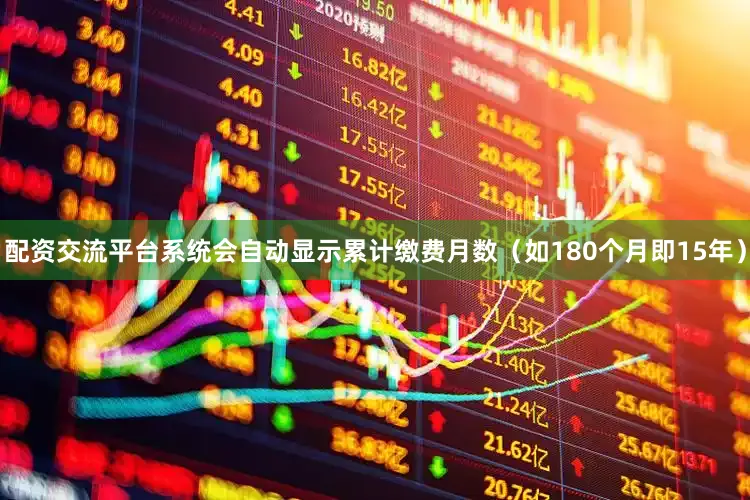 配资交流平台系统会自动显示累计缴费月数（如180个月即15年）