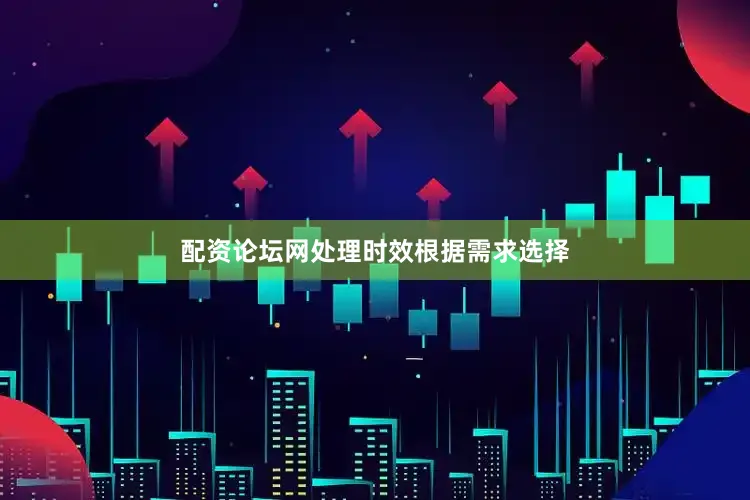 配资论坛网处理时效根据需求选择